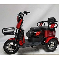 Електричний трицикл Corso «PROTEX» PR-377405 (1) + 1 ЯЩИК АКУМ, двигун 1200W, акумулятор графеновий 72V/23Ah, колеса 300-10, в коробці