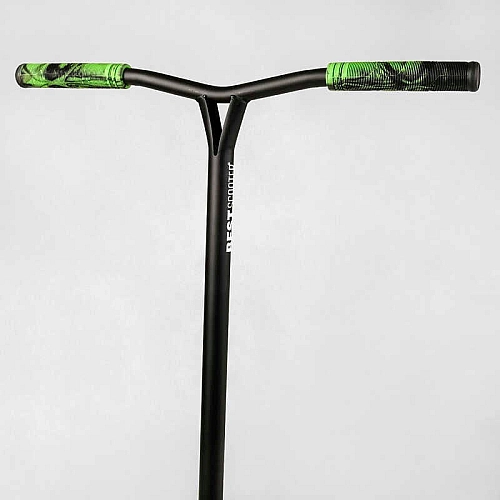 Самокат трюковый Best Scooter FEAR МТ-60611, SCS-система, ПЭГИ, алюминиевые диски и дека.