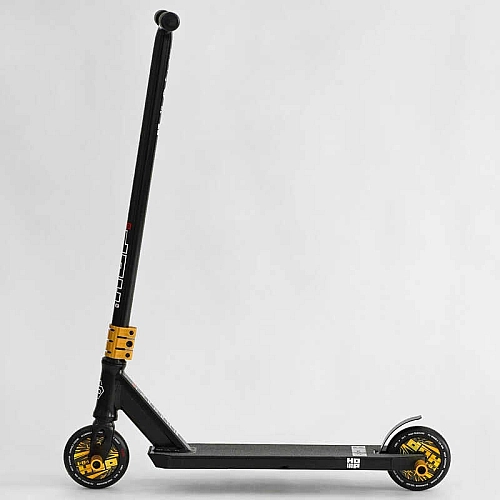 Самокат трюковий N-01801 "Best Scooter" (2) "HOP", HIC-система, ПЕГИ, алюмінієвий диск та дека, колеса PU, d=120мм, ширина керма 58 см