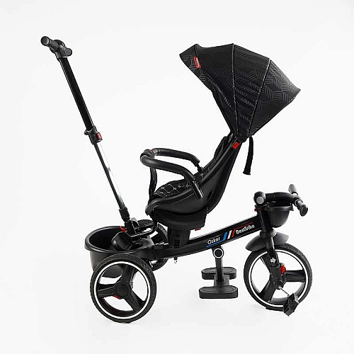 Велосипед 6390 – 26-302 BestTrike "Oscar" ПОВОРОТНЕ СИДІННЯ, КЕРМО СКЛАДАЄТЬСЯ, КОЛЕСА З ПРОГУМОВАНИМ PU, КОШИК, ТЕЛЕСКОПІЧНА РУЧКА