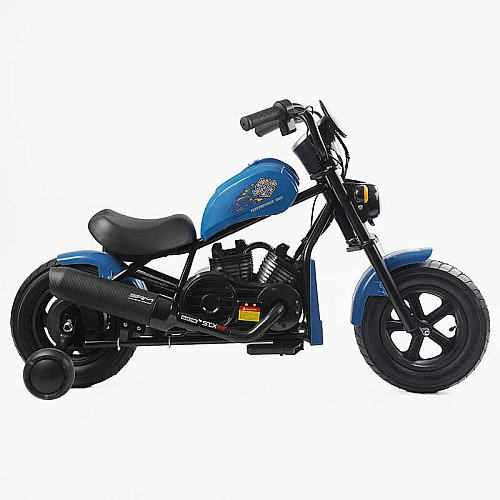 Мотоцикл електричний дитячий Corso H-42724 (1) двигун 160W, акумулятор 24V5Ah, Bluetooth, звук двигуна, в коробці