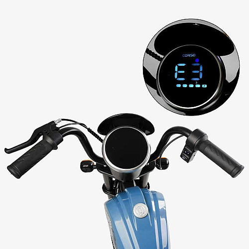 Мотоцикл електричний дитячий Corso H-42724 (1) двигун 160W, акумулятор 24V5Ah, Bluetooth, звук двигуна, в коробці