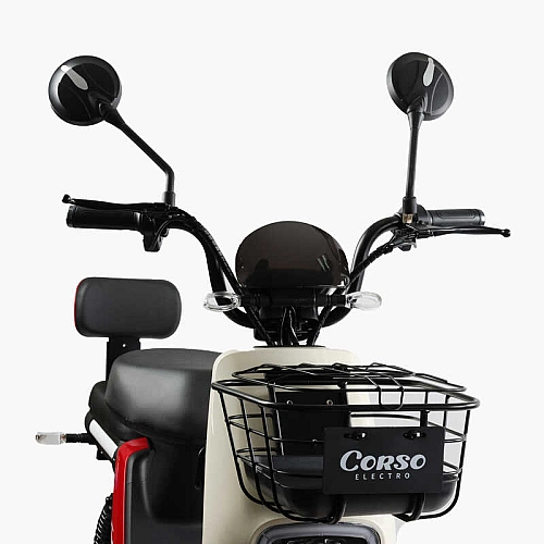 Электровелосипед Corso Swift SW-902450 500W 60V/20Ah, макс. скорость 30 км/ч, педальный привод, LED дисплей, корзина