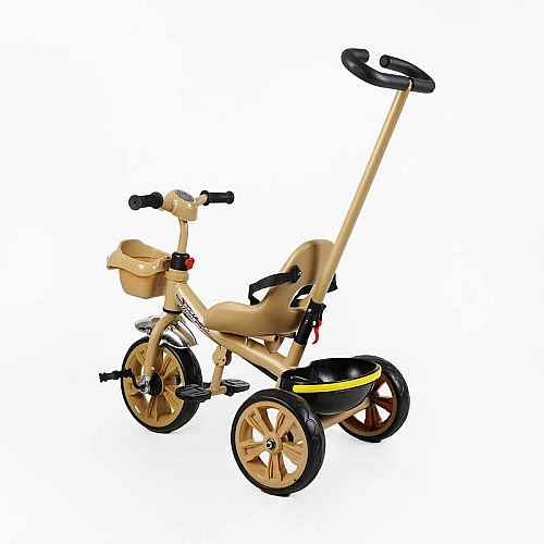 Велосипед 3-х колісний BS-70619 "Best Trike" (1) колеса EVA переднє 10’’, заднє 8’’, сталева рама, УКР. ОЗВУЧУВАННЯ, батьківська ручка