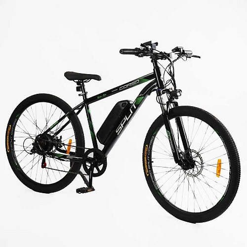 Електровелосипед Corso «Split» 29" дюймів SP-65112 (1) рама сталева 19``, двигун 350W, акум. 36V13Ah, Shimano 7 швидкостей, у коробці