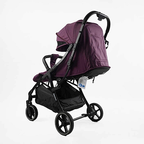 Коляска прогулянкова дитяча JOY Geneva GN-42285 рама алюмінієва, футкавер, підсклянник, телескопічна ручка