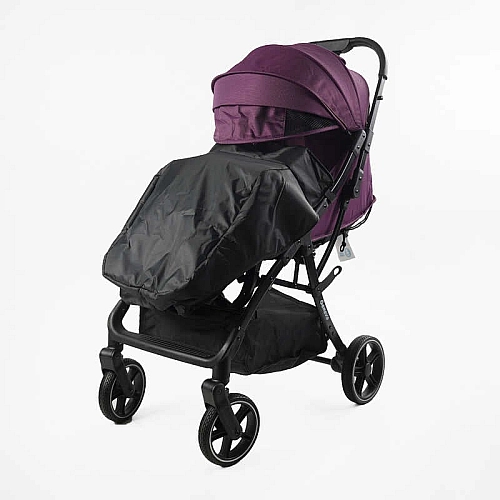 Коляска прогулянкова дитяча JOY Geneva GN-42285 рама алюмінієва, футкавер, підсклянник, телескопічна ручка