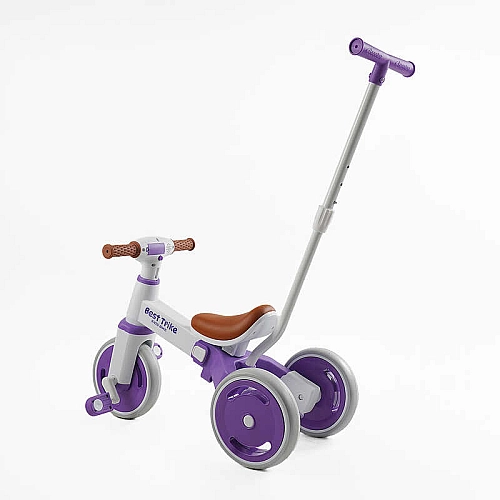 Велосипед 3-х кол. Best Trike LB-10571 (1) матеріал рами нейлон, колеса передні 10'', задні 8'', батьківська ручка