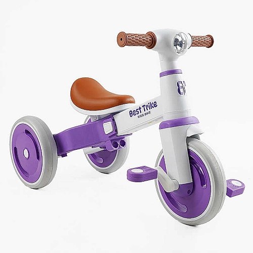 Велосипед 3-х кол. Best Trike LB-10571 (1) матеріал рами нейлон, колеса передні 10'', задні 8'', батьківська ручка