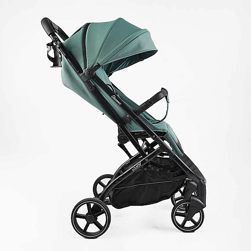 Коляска прогулянкова дитяча JOY Elegans A-40481 рама алюмінієва, футкавер, підсклянник, телескопічна ручка