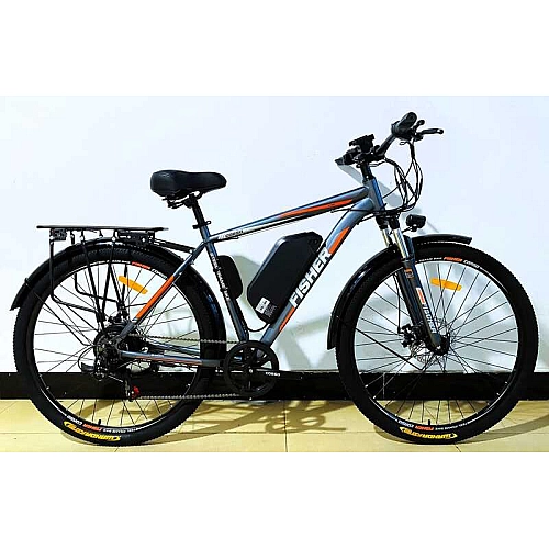 Електровелосипед Corso Fisher 29" FH-42430 рама сталева 21’’, двигун 500W, акум. 48V15Ah, Shimano 7 швидкостей