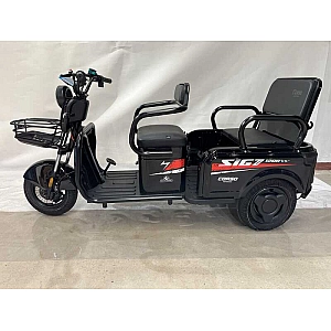 Електричний трицикл Corso «SIG-7» SG-319055 (1) + 1 ЯЩИК АКУМ двигун 1000W, акумулятор 72V/23Ah, колеса 300-10, в коробці
