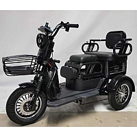 Електричний трицикл Corso «PROTEX» PR-648890 (1) + 1 ЯЩИК АКУМ, двигун 1200W, акумулятор графеновий 72V/23Ah, колеса 300-10, в коробці