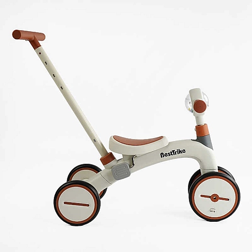 Велосипед 3-х кол. BST-307 Best Trike (1) матеріал рами нейлон, колеса передні 8'', задні 6'', батьківська ручка