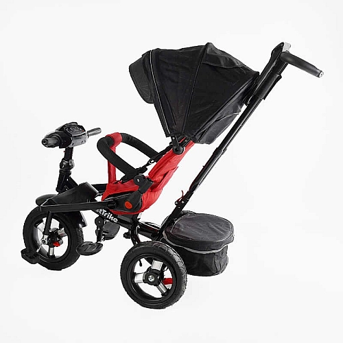 Велосипед 6088 F – 789-05 Best Trike ПОВОРОТНЕ СИДІННЯ, СКЛАДНЕ КЕРМО, ФАРА МУЗИЧНА З USB,Bluetooth НАДУВНІ КОЛЕСА, ПУЛЬТ ВКЛЮЧЕННЯ СВІТЛА І ЗВУКУ