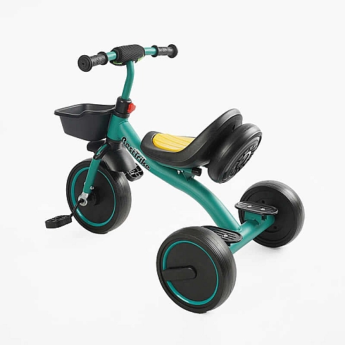 Велосипед 3-х колісний BS-47603 "Best Trike" (1) колеса EVA переднє 10’’, заднє 8’’, сталева рама, УКР.ОЗВУЧУВАННЯ, світло, кошик