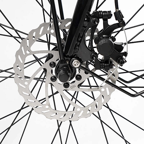 Електровелосипед Corso «VOLT BIKE» 26" дюймів TB-60174 (1) рама сталева, двигун 350W, акум. 36V10Ah, одношвидкісний, БЕЗ КОРЗИНИ, у коробці