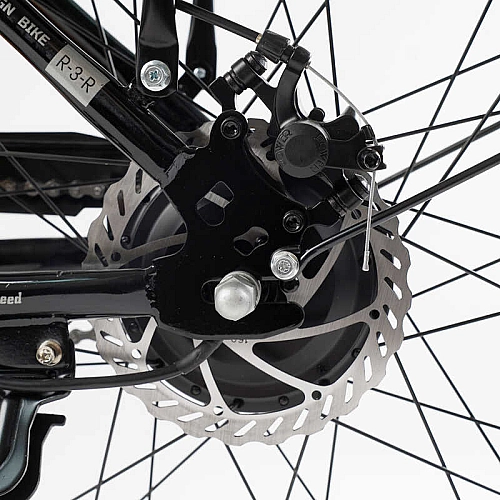 Електровелосипед Corso «VOLT BIKE» 26" дюймів TB-60174 (1) рама сталева, двигун 350W, акум. 36V10Ah, одношвидкісний, БЕЗ КОРЗИНИ, у коробці