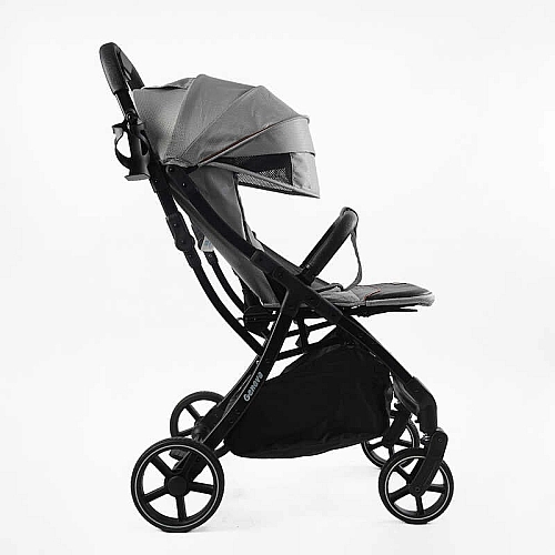 Коляска прогулянкова дитяча JOY Geneva GN-64493 рама алюмінієва, футкавер, підсклянник, телескопічна ручка