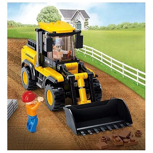 Конструктор Sluban Трактор-навантажувач 212 елементів M38-B0538