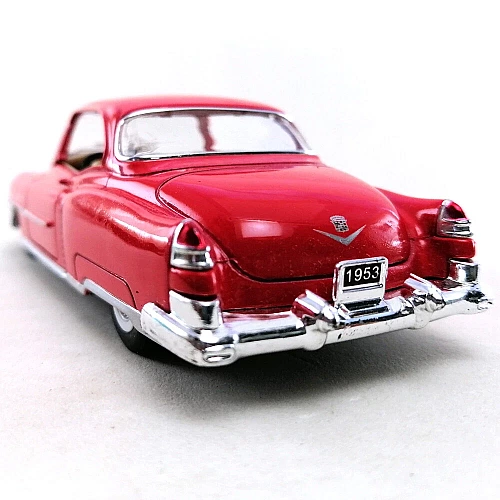 Металева машинка Kinsmart 1953 Cadillac Series 62 Coupe 1:43 (KT5339W) колір Червоний