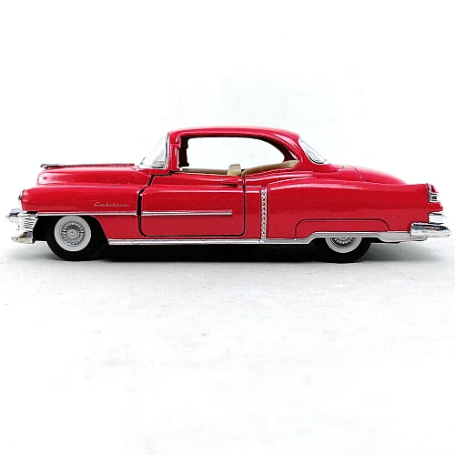 Металева машинка Kinsmart 1953 Cadillac Series 62 Coupe 1:43 (KT5339W) колір Червоний