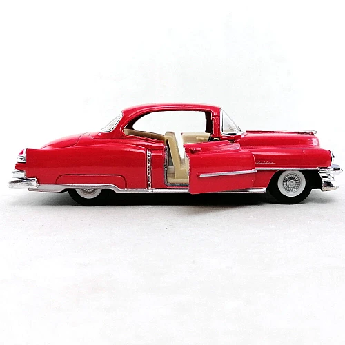 Металева машинка Kinsmart 1953 Cadillac Series 62 Coupe 1:43 (KT5339W) колір Червоний