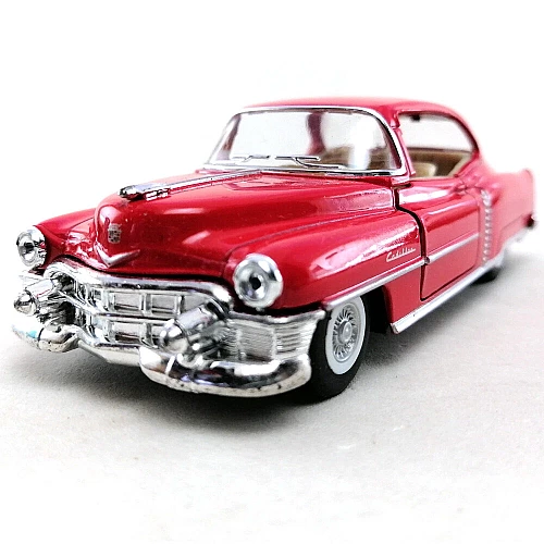 Металева машинка Kinsmart 1953 Cadillac Series 62 Coupe 1:43 (KT5339W) колір Червоний
