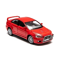 Модель автомобіля колекційна Mitsubishi Lancer Evolution X 1:36 Kinsmart KT5329W / червона