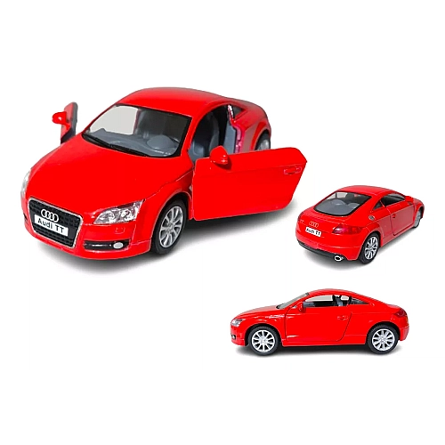Інерційна металева машинка Kinsmart Audi TT 2008 1:32, червона