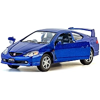 Металева машинка Kinsmart 1:34 Honda Integra Type R KT5053W, інерційна / Синя