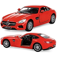 Машинка металева Kinsmart 1:36 Mercedes-AMG GT інерційна, двері відчиняються KT5388W / Червоний