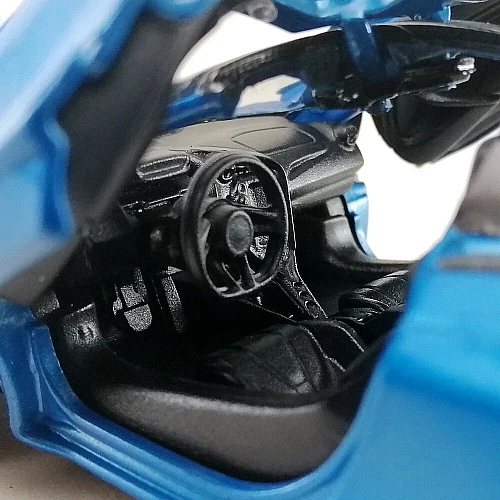 Машинка металева Kinsmart KT5403WG 1:36 McLaren MSO 720S інерційна, двері відчиняються / Синій