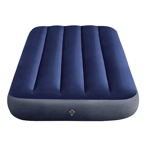 Надувний матрац INTEX 64756: Велюровий, Одномісний, 76х191х25см