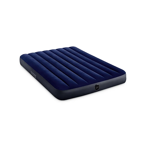 Матрац надувний Intex 64758 полуторний 191х137х25 см,Classic Downy Airbed Dura-Beam