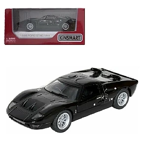 Модель машини KT5427W KINSMART "1966 Ford GT40 MKII" інерція 1:32 колір Чорний