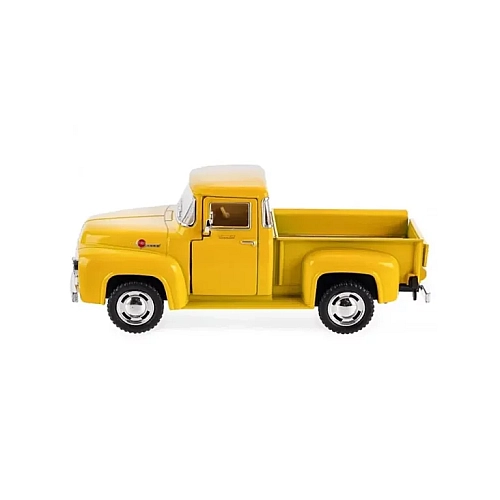 Машинка металева Kinsmart 1:38 Ford F-100 Pickup 1956 інерційна, KT5385W колір Жовтий