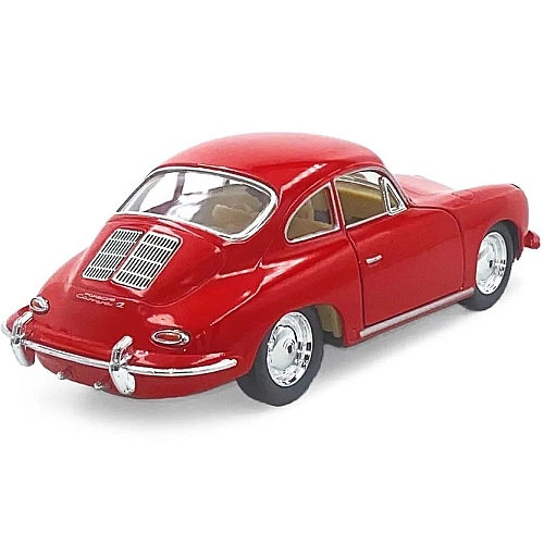 Машинка металева Porsche 356 B Carrera 2 Kinsmart 1:32 інерційна KT5398W колір червоний