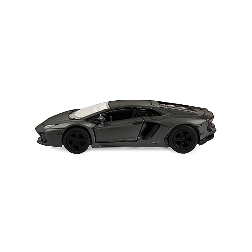 Машинка Kinsmart 1:38 Lamborghini Aventador LP 700-4 металева інерційна (Сіра) KT5355W