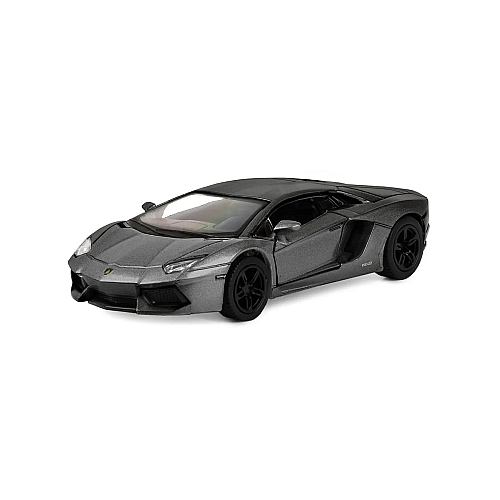 Машинка Kinsmart 1:38 Lamborghini Aventador LP 700-4 металева інерційна (Сіра) KT5355W
