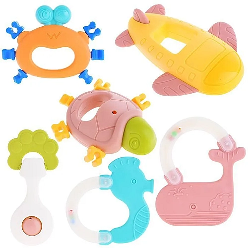 Брязкальце у ручку  MY040  6 шт пакет 18*25см