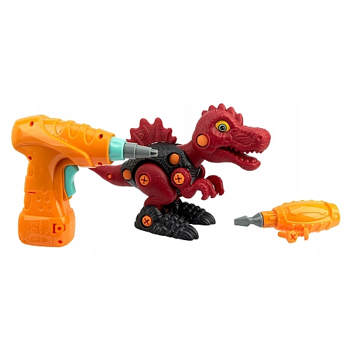 Конструктор гвинтовий з дрилем та викруткою "Збери свого динозавра" 3169-35