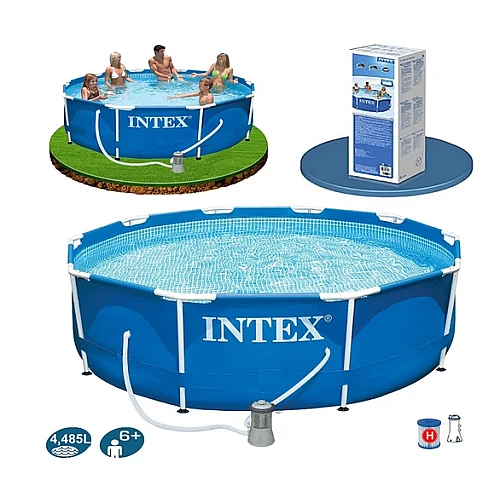 Басейн каркасний Intex 305×76 см з фільтр-насосом 1250 л/год