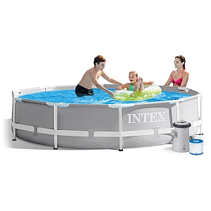 Басейн каркасний Intex 26702NP Prism Frame 305×76 см, 4485 л, з фільтр-насосом