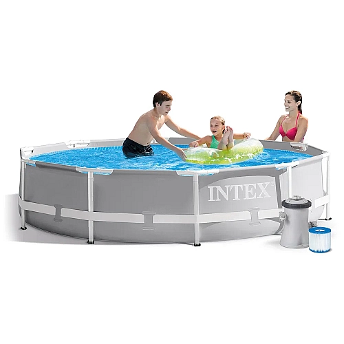 Басейн каркасний Intex 26702NP 305×76 см з фільтр-насосом, 4485 л