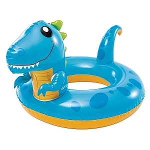 Коло надувне для дітей Intex 59221 "Динозавр" 107×58 см, 3–6 років