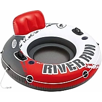 Надувне коло-крісло INTEX 56825 "River Run" 135см з ручками, до 100кг