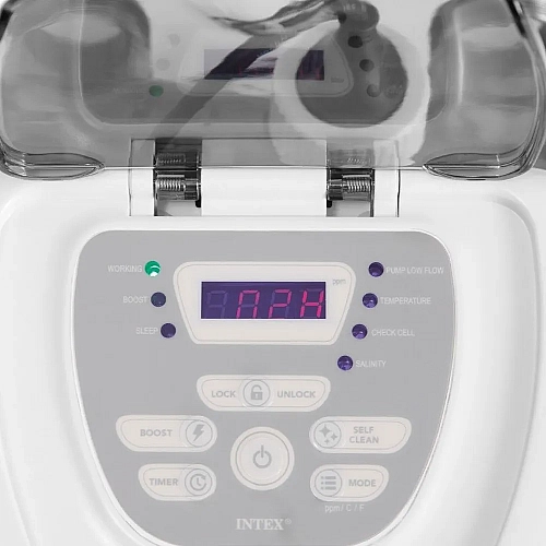 Intex Хлоргенератор 26688 (2) об`єм води до 26500 л, 7 г/ч, в коробці