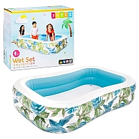 Басейн надувний дитячий Intex 57177 NP 229×152×48 см, 600 л, прямокутний