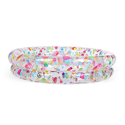 Дитячий басейн INTEX 122x25см з м'ячем і колом, від 2 років, 114л